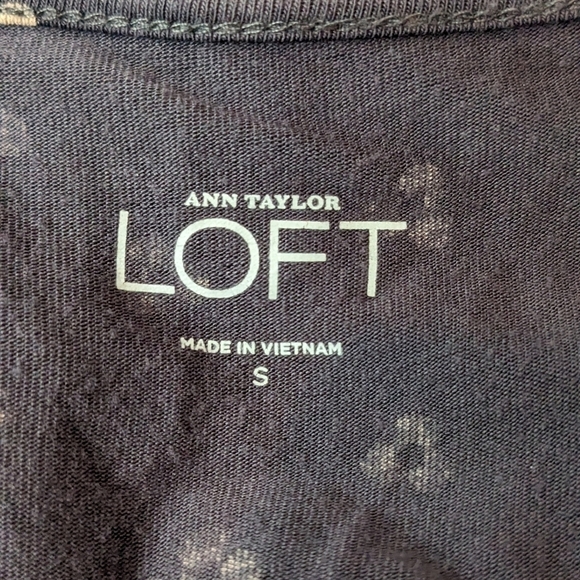 Loft Sleeveless Ruffle Tank Top Shirt S - Picture 4 of 5